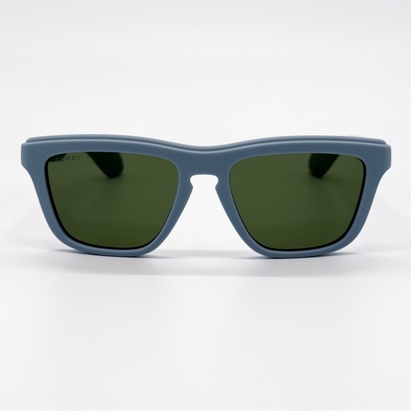 NEW GUCCI GG1571S 003 SQUARE BLUE GREEN MEN SUNGLASSES GUCCI - Picture 3 of 10